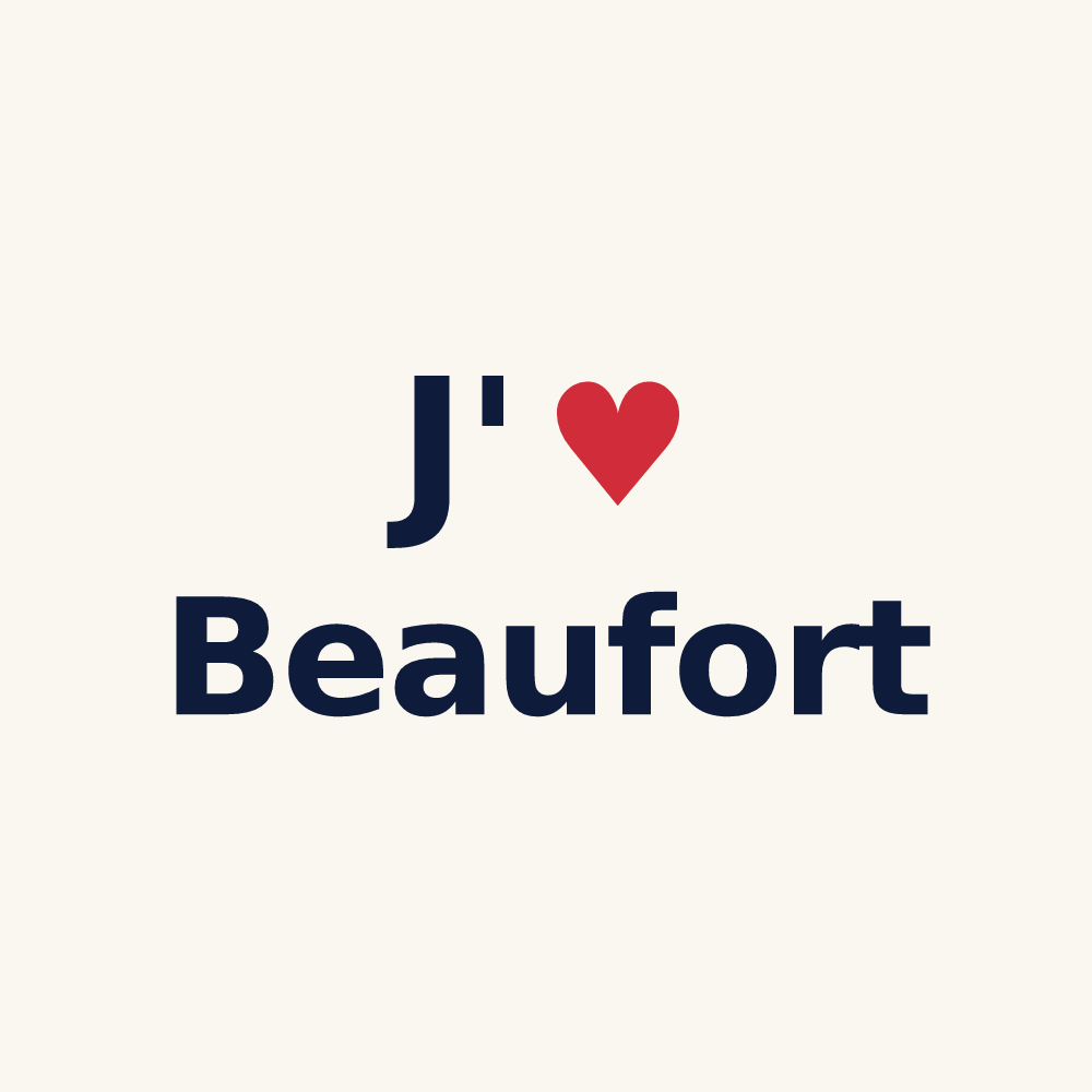 Tasse personnalisée Beaufort — design J'aime Beaufort