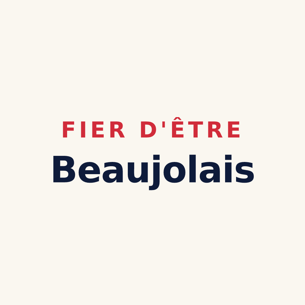 Tasse « Fier d'être Beaujolais » — design pour Beaujeu
