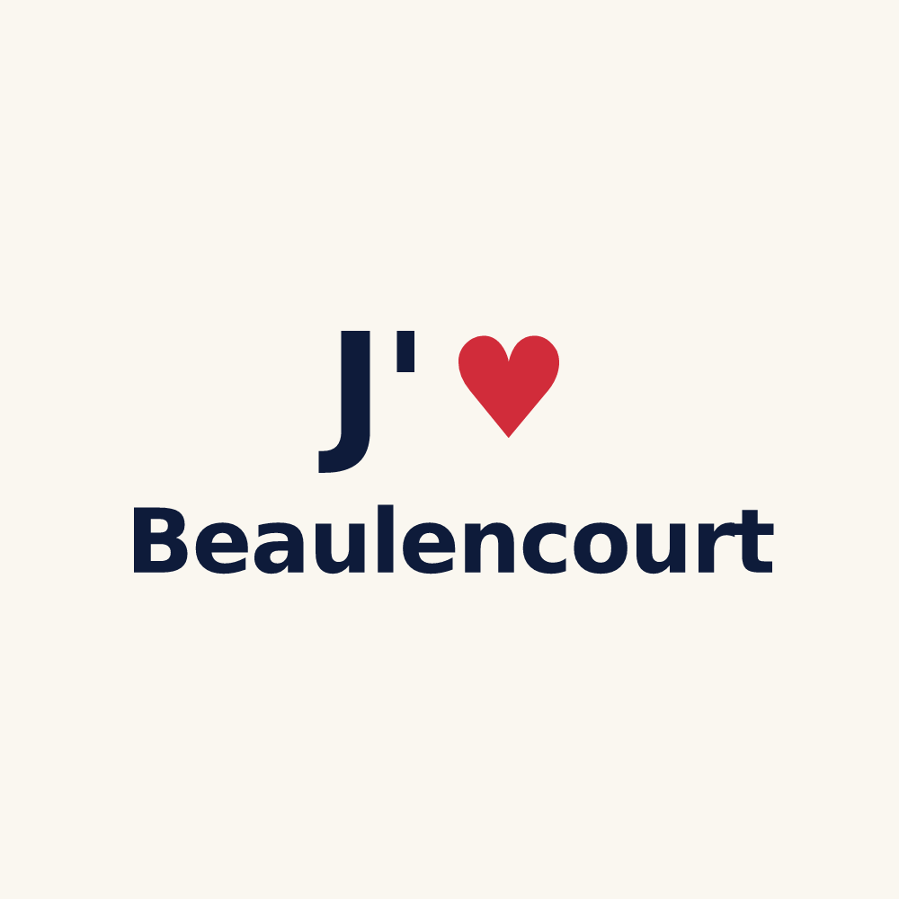 Tasse personnalisée Beaulencourt — design J'aime Beaulencourt