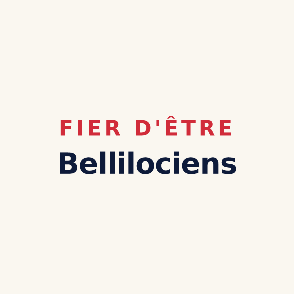 Tasse « Fier d'être Bellilociens » — design pour Beaulieu-lès-Loches
