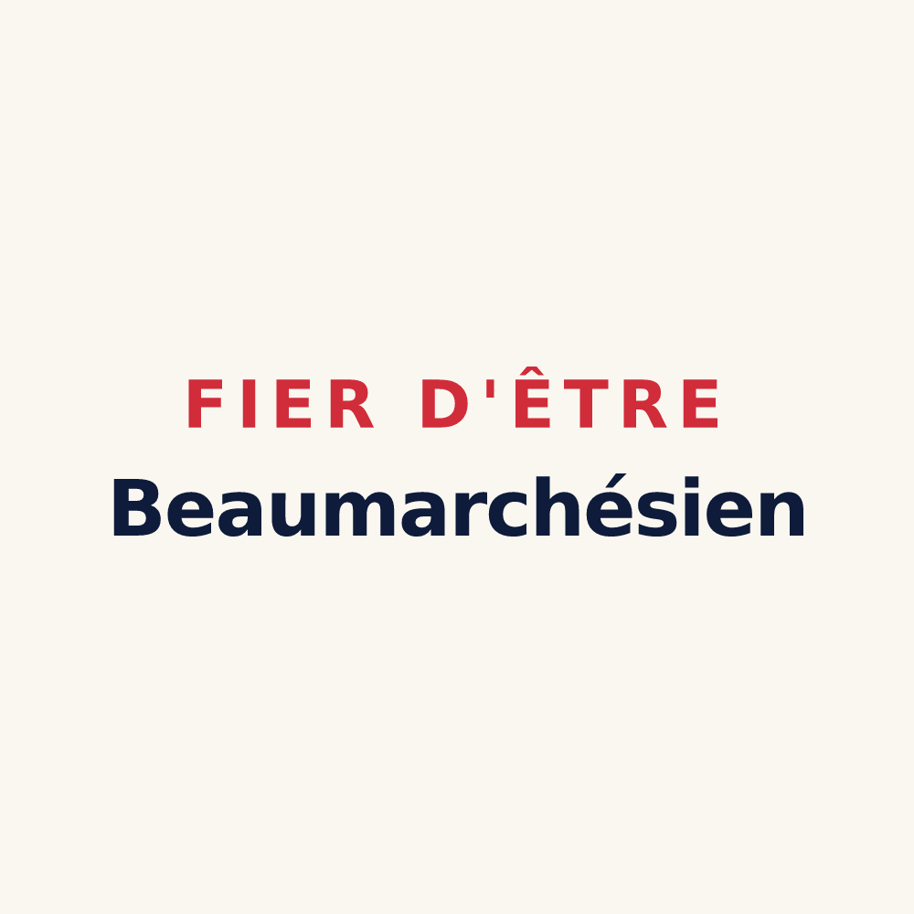 Tasse « Fier d'être Beaumarchésien » — design pour Beaumarchés