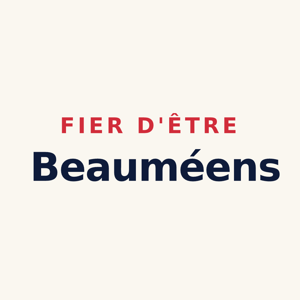 Tasse « Fier d'être Beauméens » — design pour Beaumé