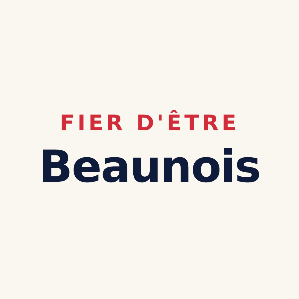 Tasse « Fier d'être Beaunois » — design pour Beaune-la-Rolande