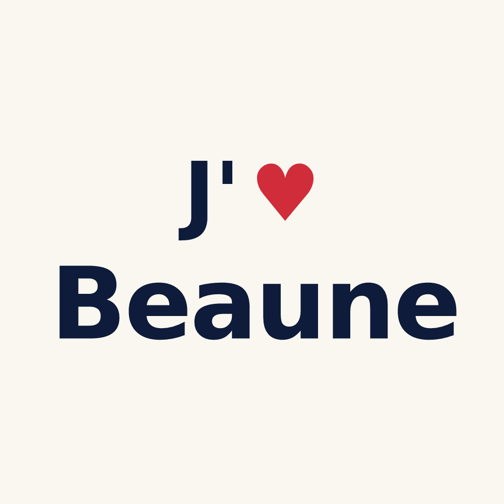 Tasse personnalisée Beaune — design J'aime Beaune