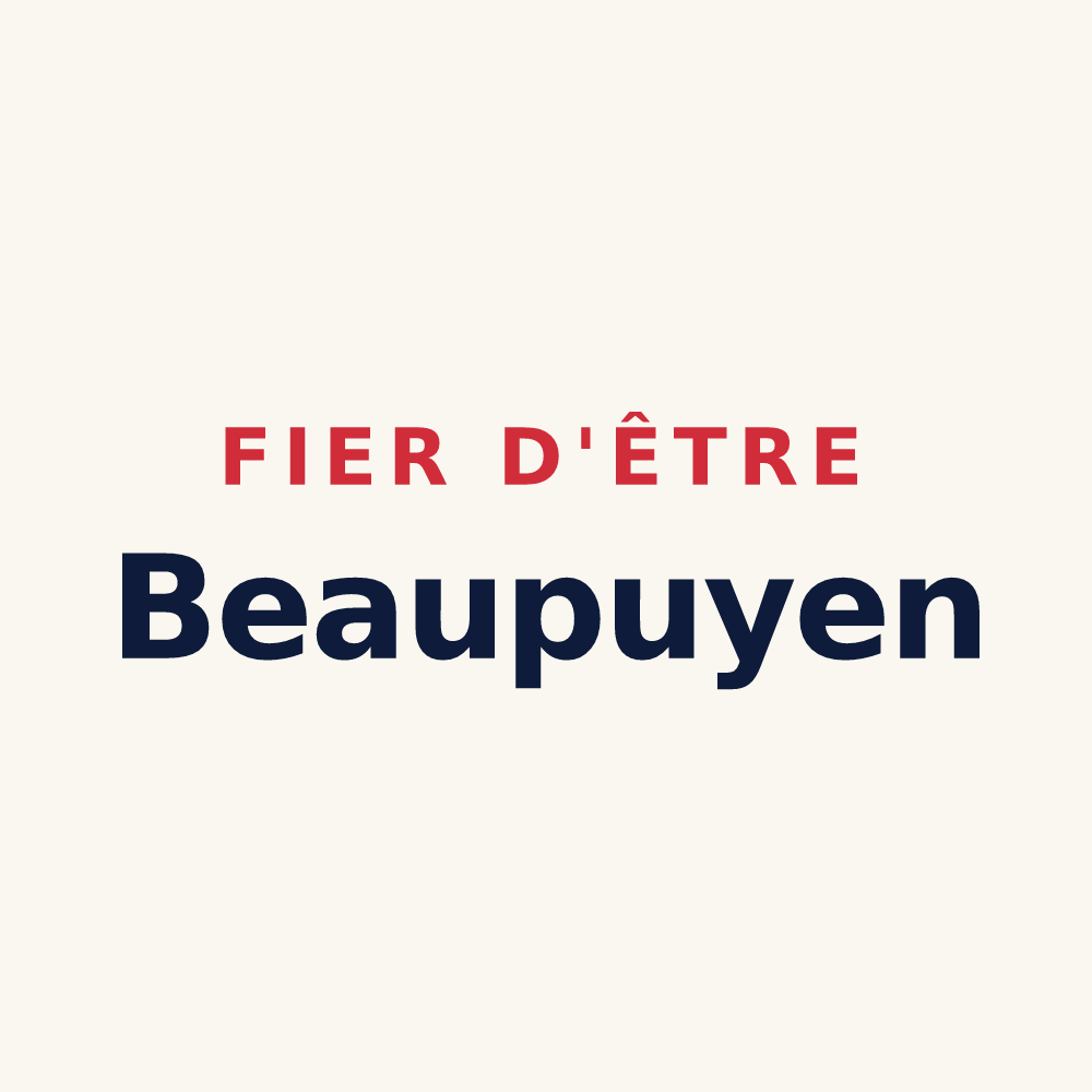 Tasse « Fier d'être Beaupuyen » — design pour Beaupuy