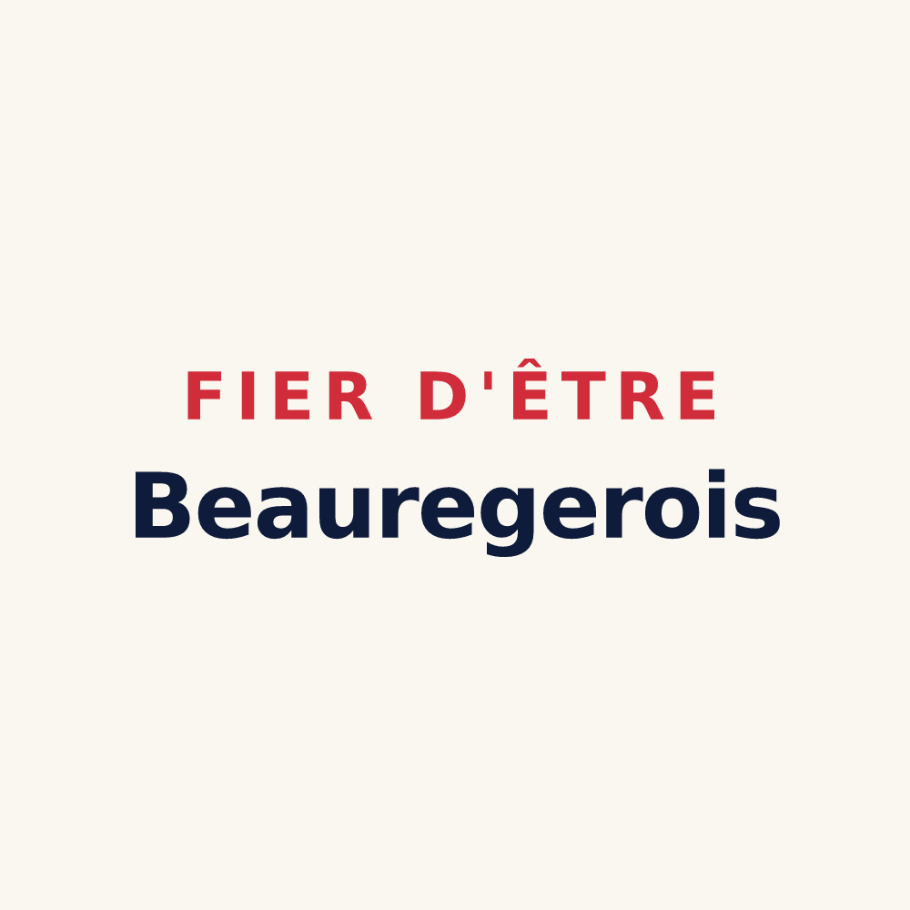 Tasse « Fier d'être Beauregerois » — design pour Beauregard-Baret