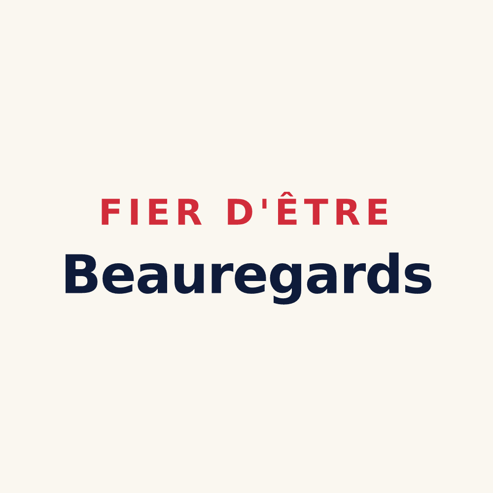 Tasse « Fier d'être Beauregards » — design pour Beauregard-et-Bassac