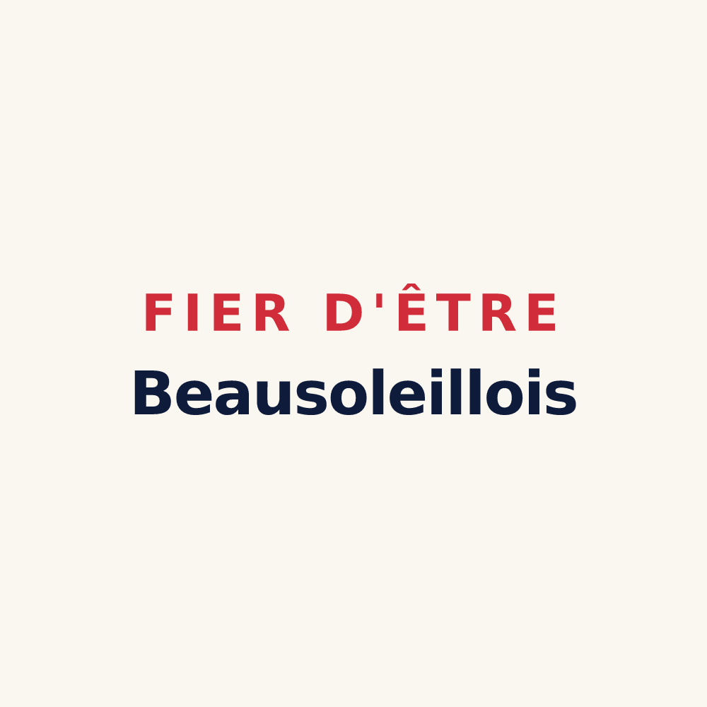 Tasse « Fier d'être Beausoleillois » — design pour Beausoleil
