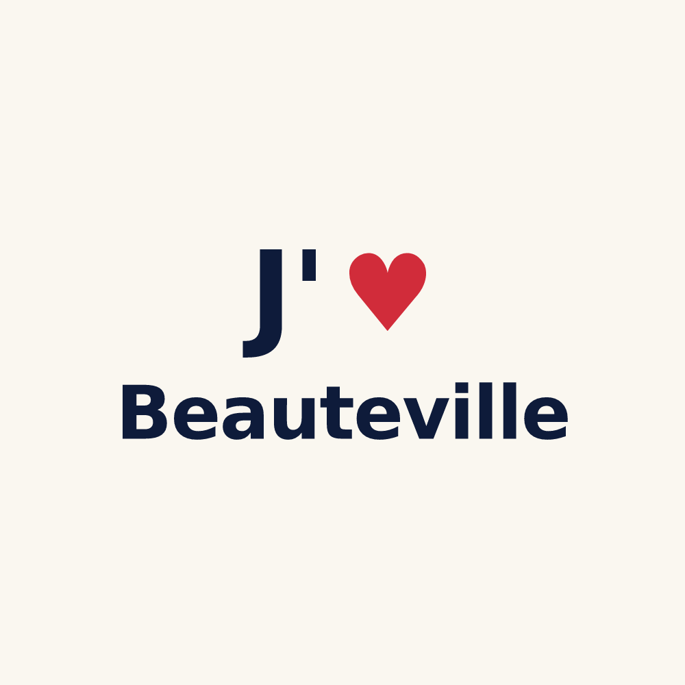 Tasse personnalisée Beauteville — design J'aime Beauteville