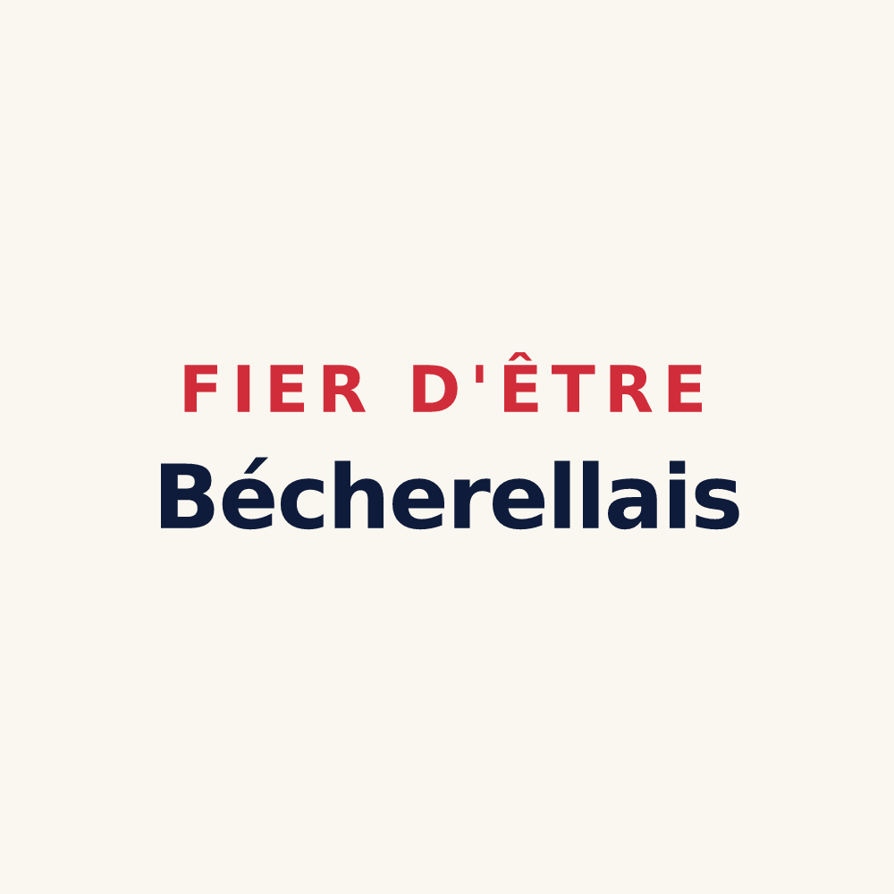 Tasse « Fier d'être Bécherellais » — design pour Bécherel