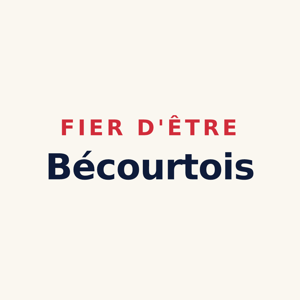 Tasse « Fier d'être Bécourtois » — design pour Bécourt