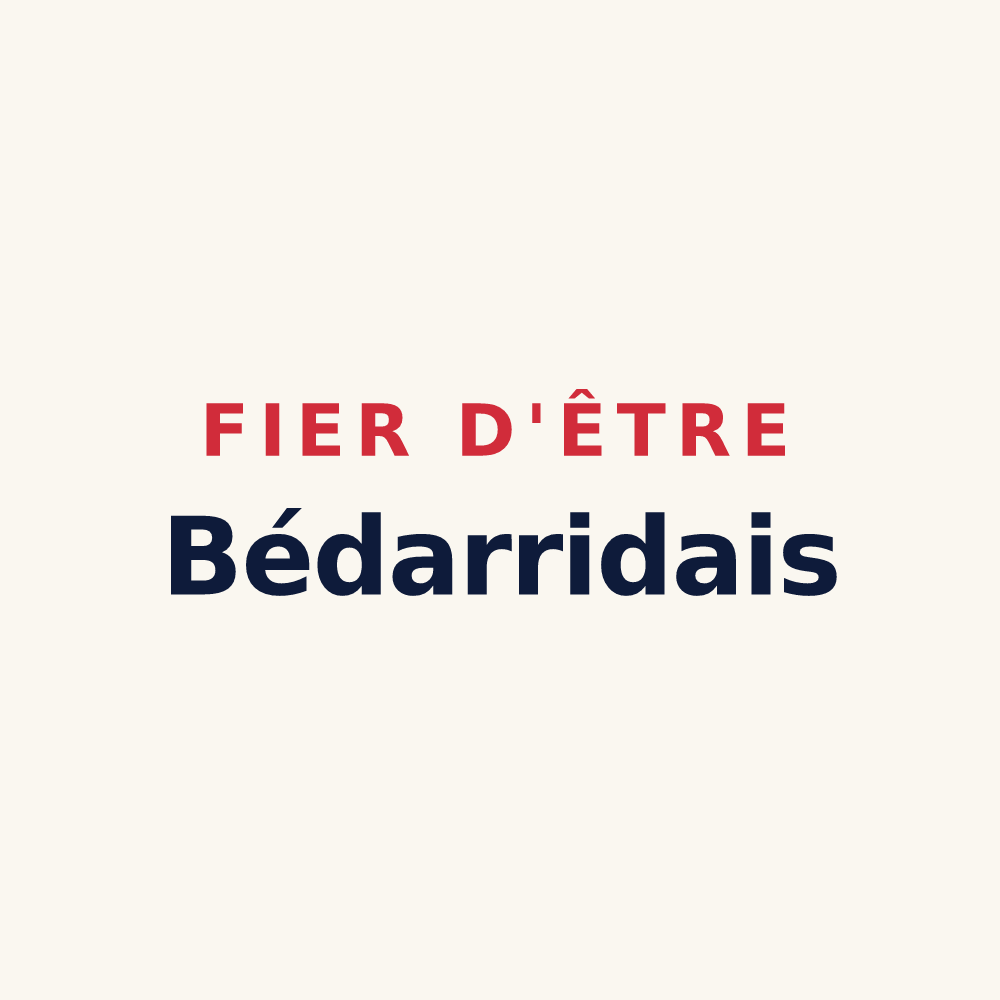 Tasse « Fier d'être Bédarridais » — design pour Bédarrides