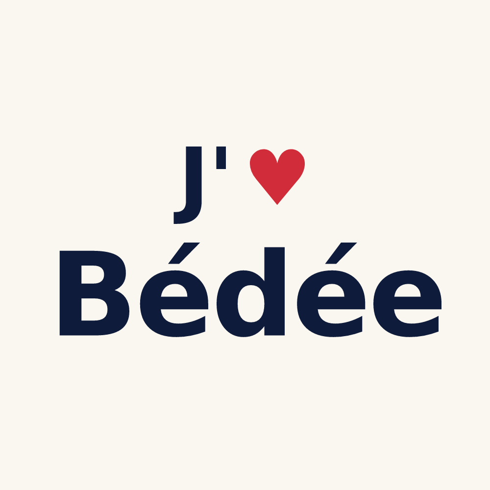 Tasse personnalisée Bédée — design J'aime Bédée
