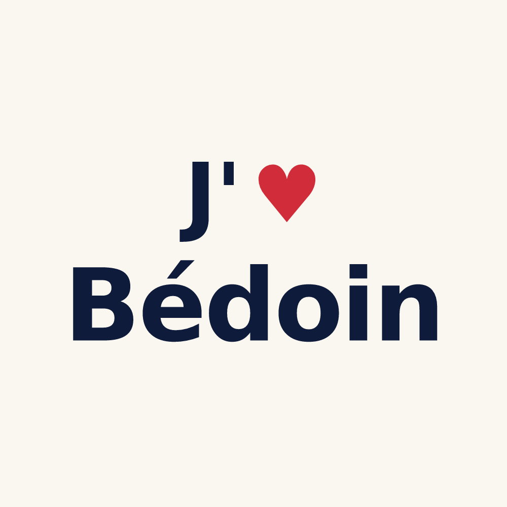 Tasse personnalisée Bédoin — design J'aime Bédoin