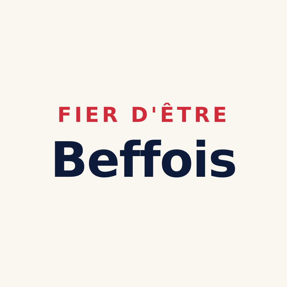 Tasse « Fier d'être Beffois » — design pour Beffes