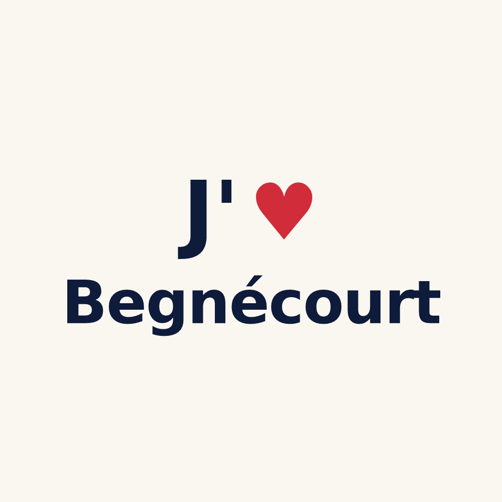 Tasse personnalisée Begnécourt — design J'aime Begnécourt