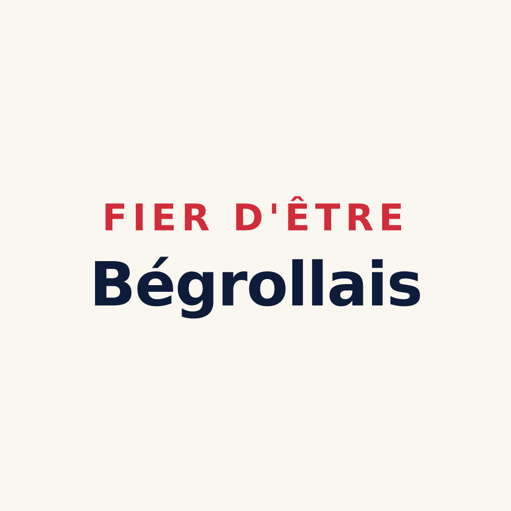 Tasse « Fier d'être Bégrollais » — design pour Bégrolles-en-Mauges