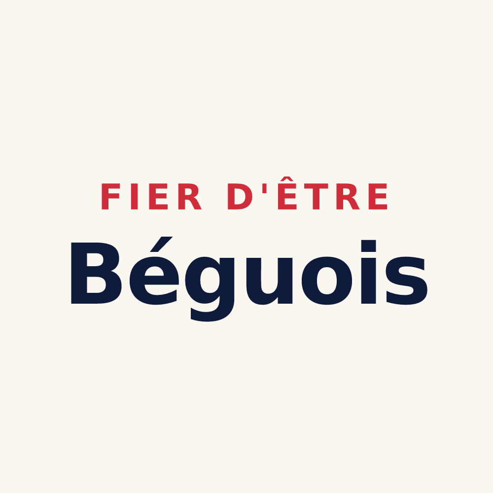 Tasse « Fier d'être Béguois » — design pour Bègues