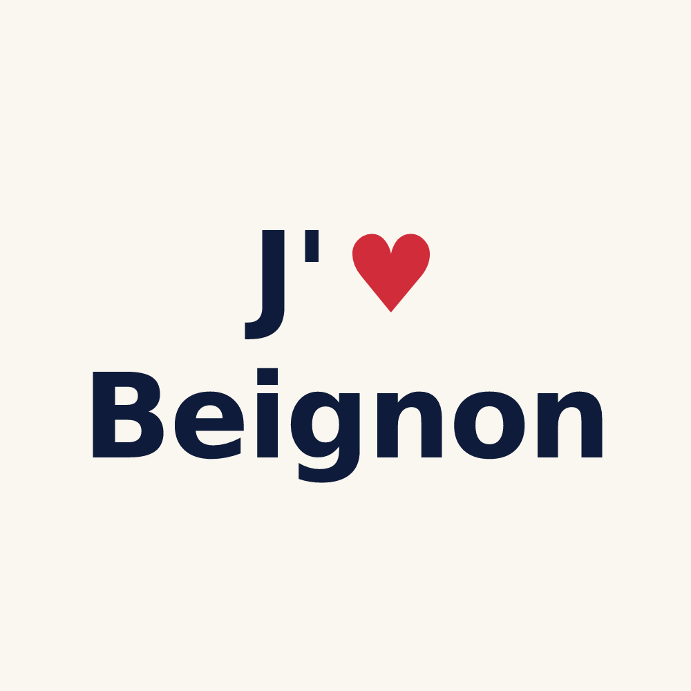 Tasse personnalisée Beignon — design J'aime Beignon