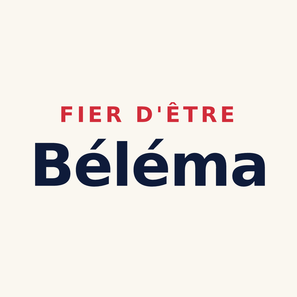 Tasse « Fier d'être Béléma » — design pour Belep