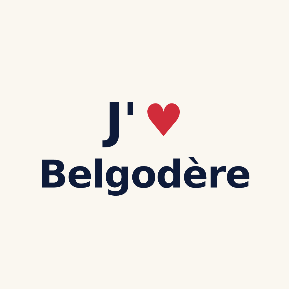 Tasse personnalisée Belgodère — design J'aime Belgodère