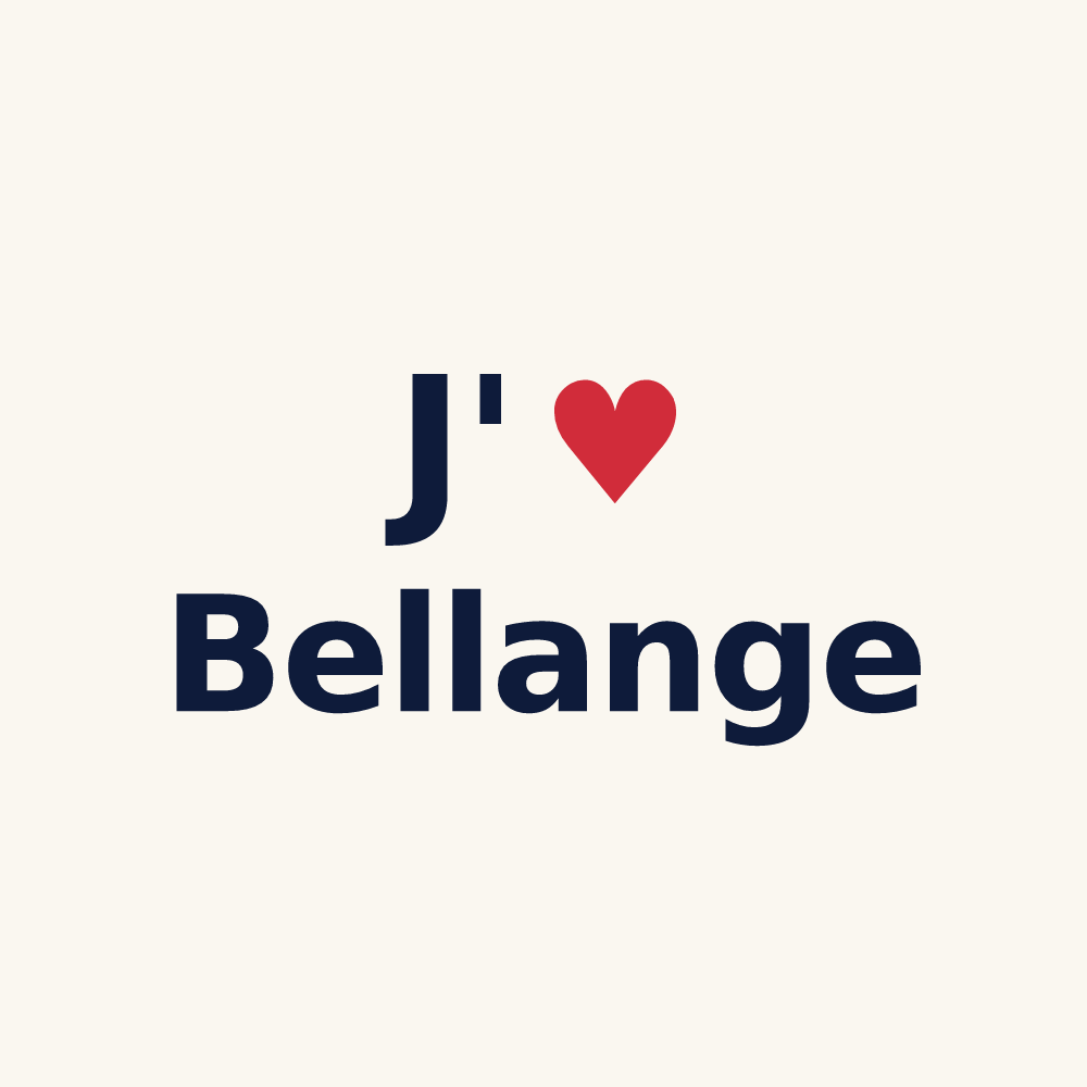 Tasse personnalisée Bellange — design J'aime Bellange
