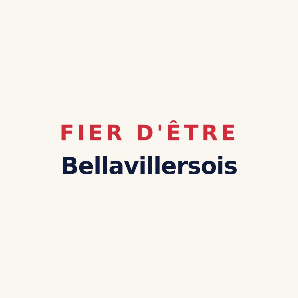 Tasse « Fier d'être Bellavillersois » — design pour Bellavilliers