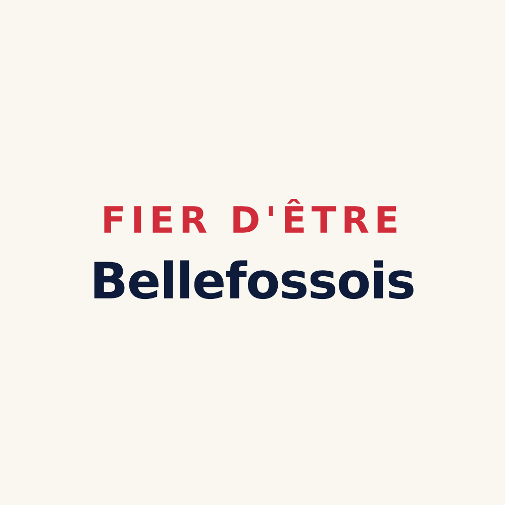 Tasse « Fier d'être Bellefossois » — design pour Bellefosse