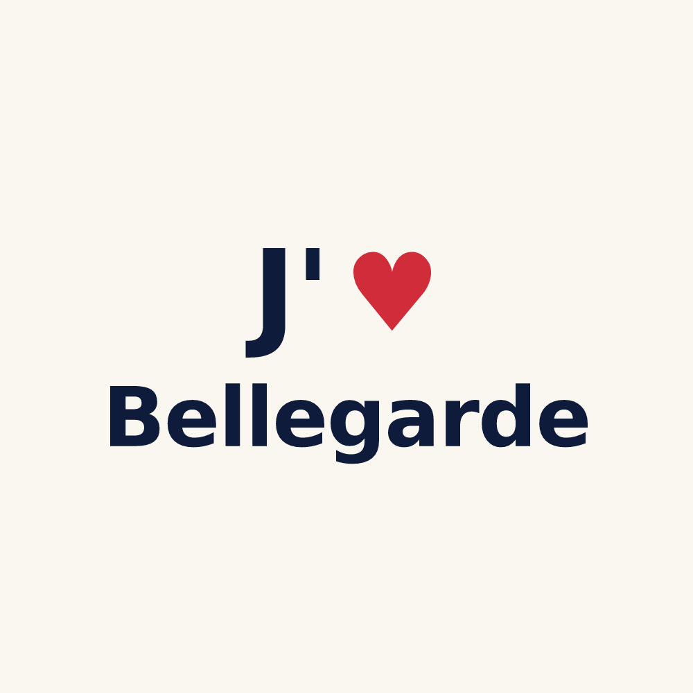 Tasse personnalisée Bellegarde — design J'aime Bellegarde