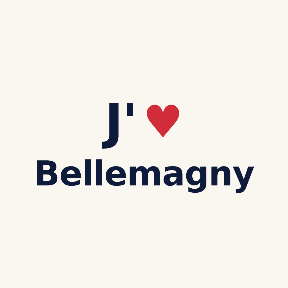 Tasse personnalisée Bellemagny — design J'aime Bellemagny