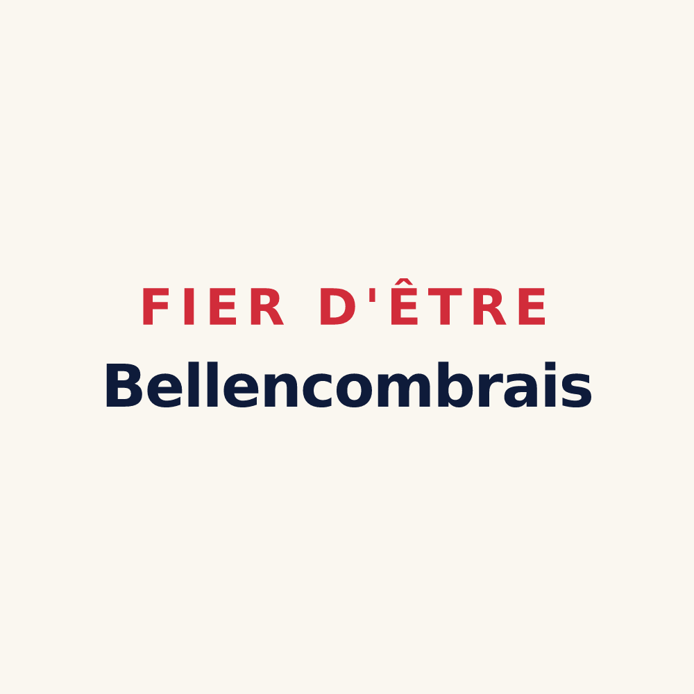 Tasse « Fier d'être Bellencombrais » — design pour Bellencombre