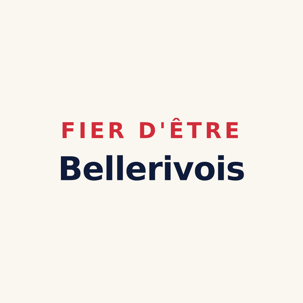 Tasse « Fier d'être Bellerivois » — design pour Bellerive-sur-Allier