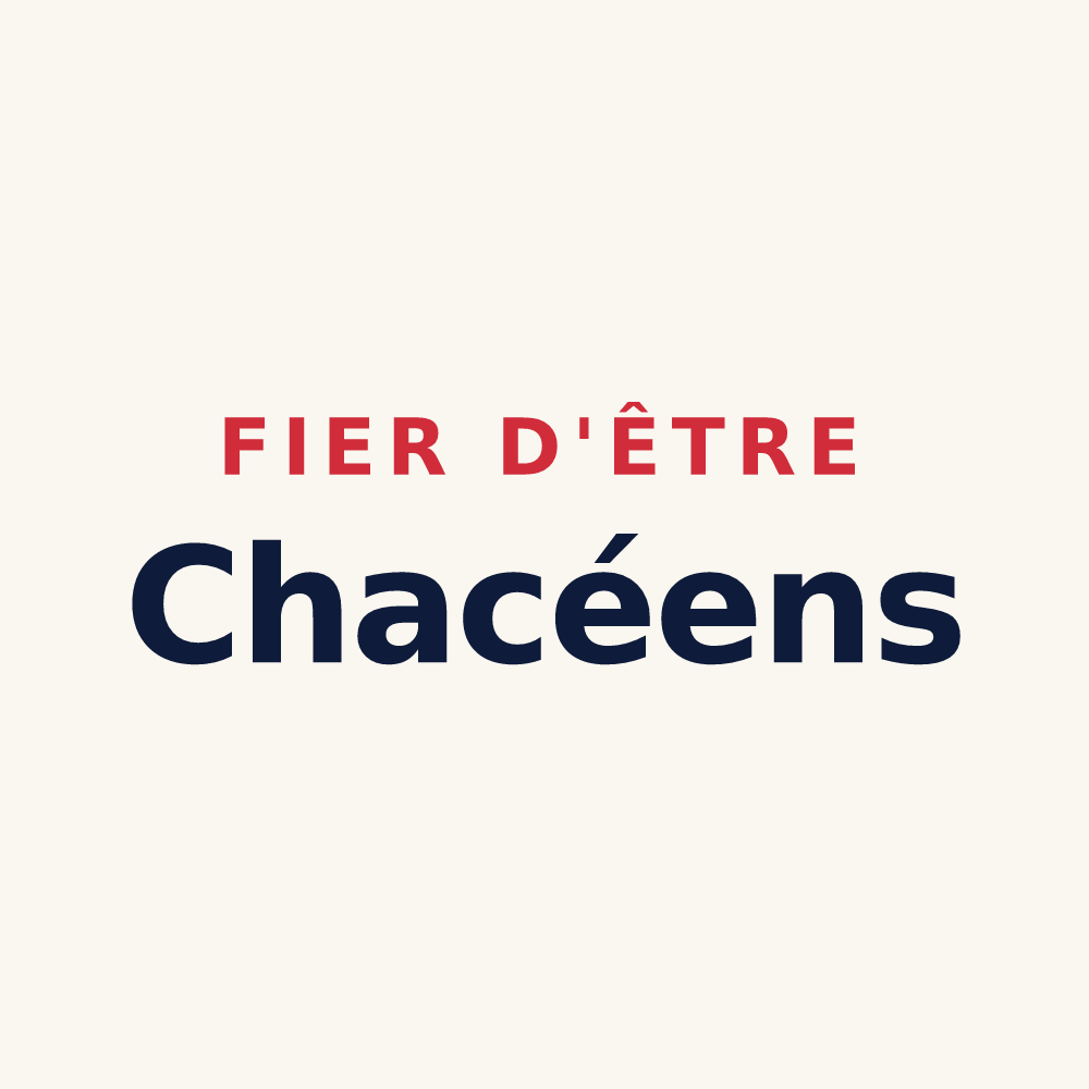 Tasse « Fier d'être Chacéens » — design pour Bellevigne-les-Châteaux