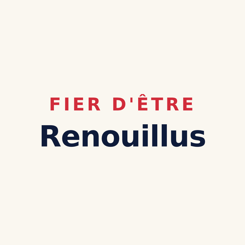 Tasse « Fier d'être Renouillus » — design pour Bellignat