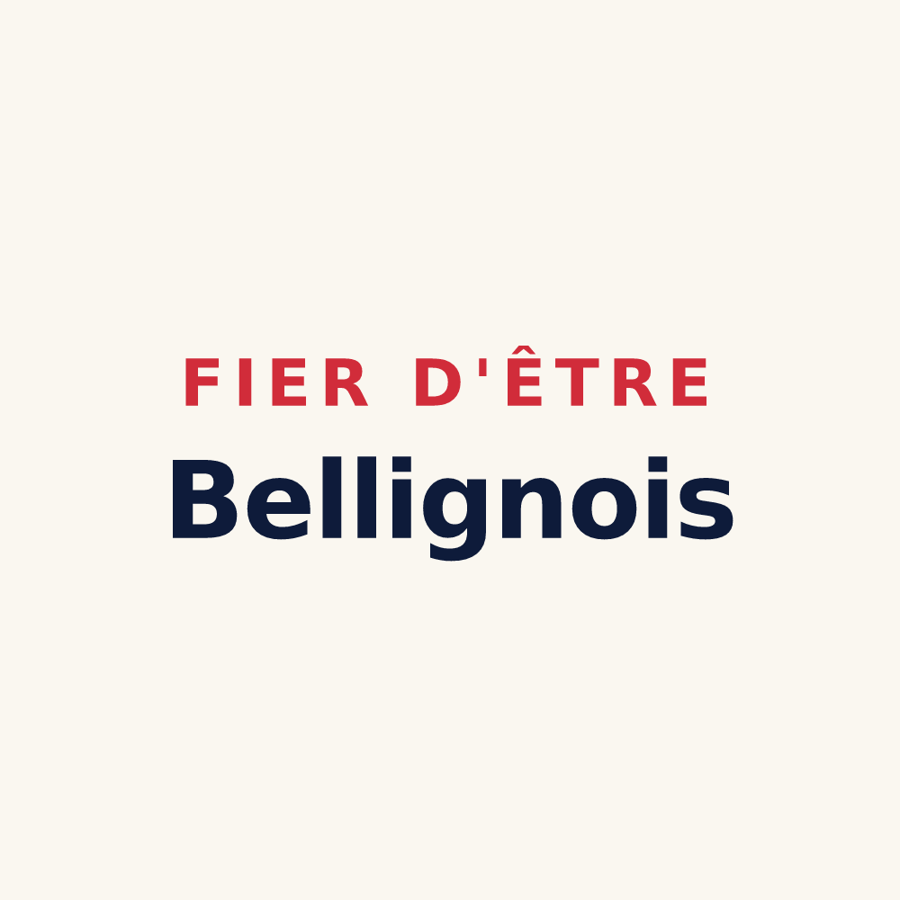 Tasse « Fier d'être Bellignois » — design pour Bellignies