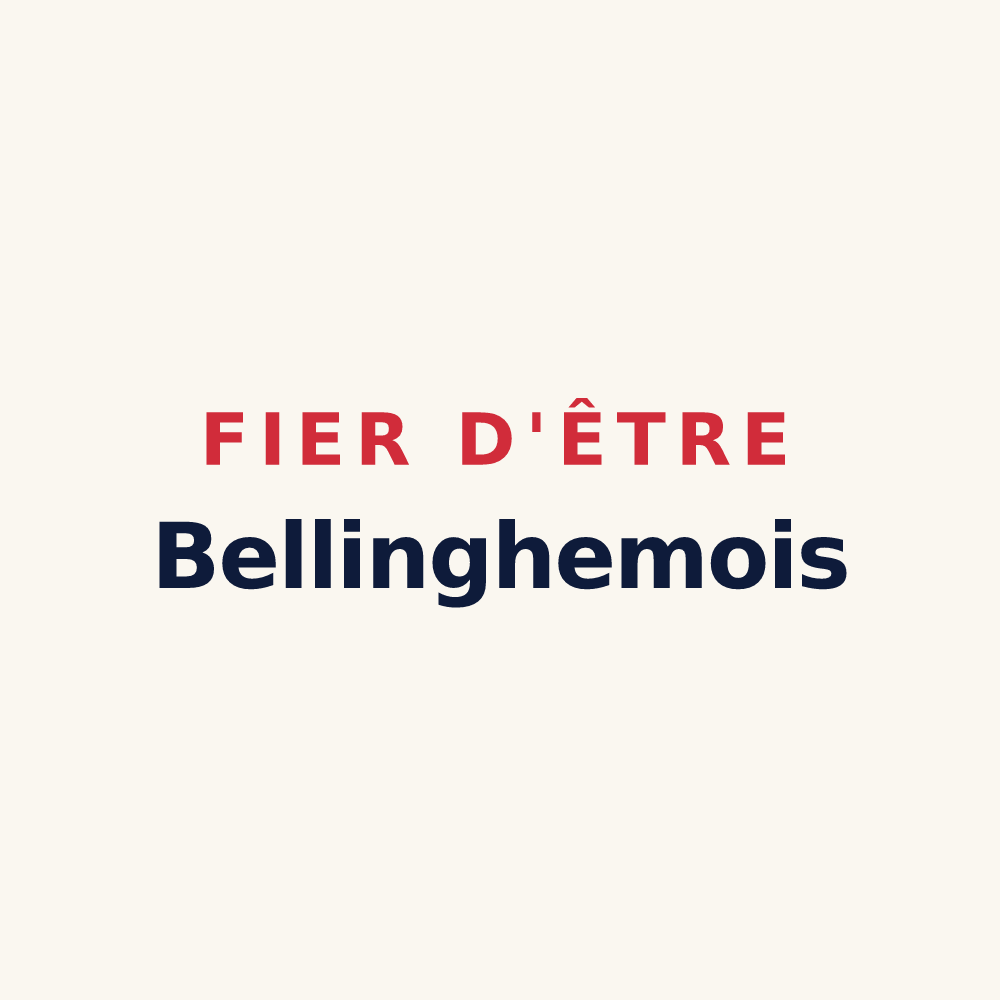 Tasse « Fier d'être Bellinghemois » — design pour Bellinghem