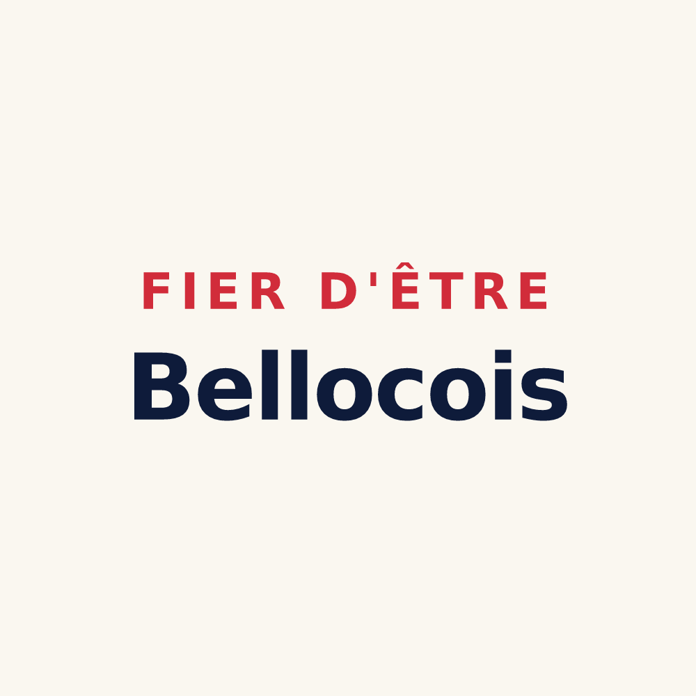 Tasse « Fier d'être Bellocois » — design pour Belloc