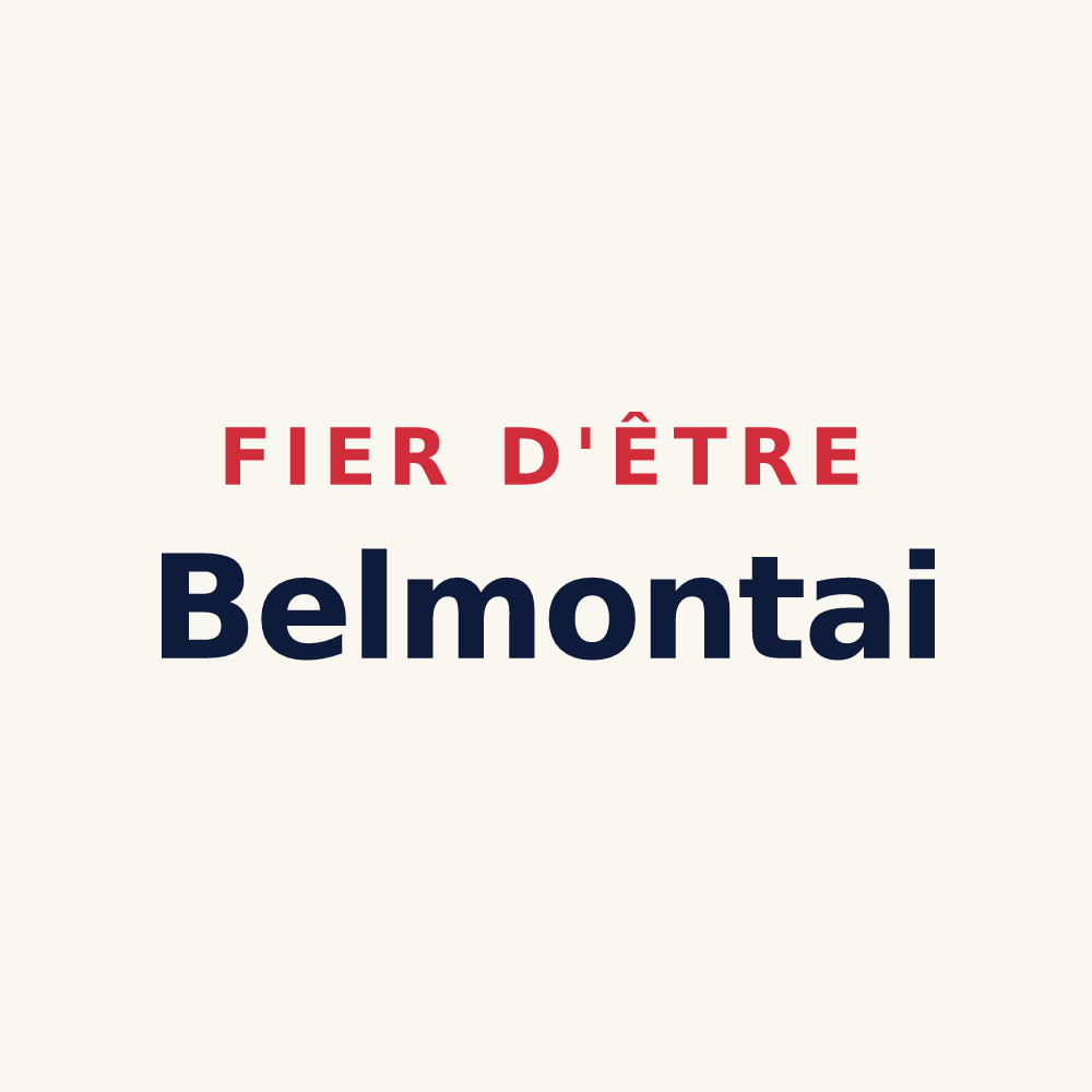Tasse « Fier d'être Belmontai » — design pour Belmont