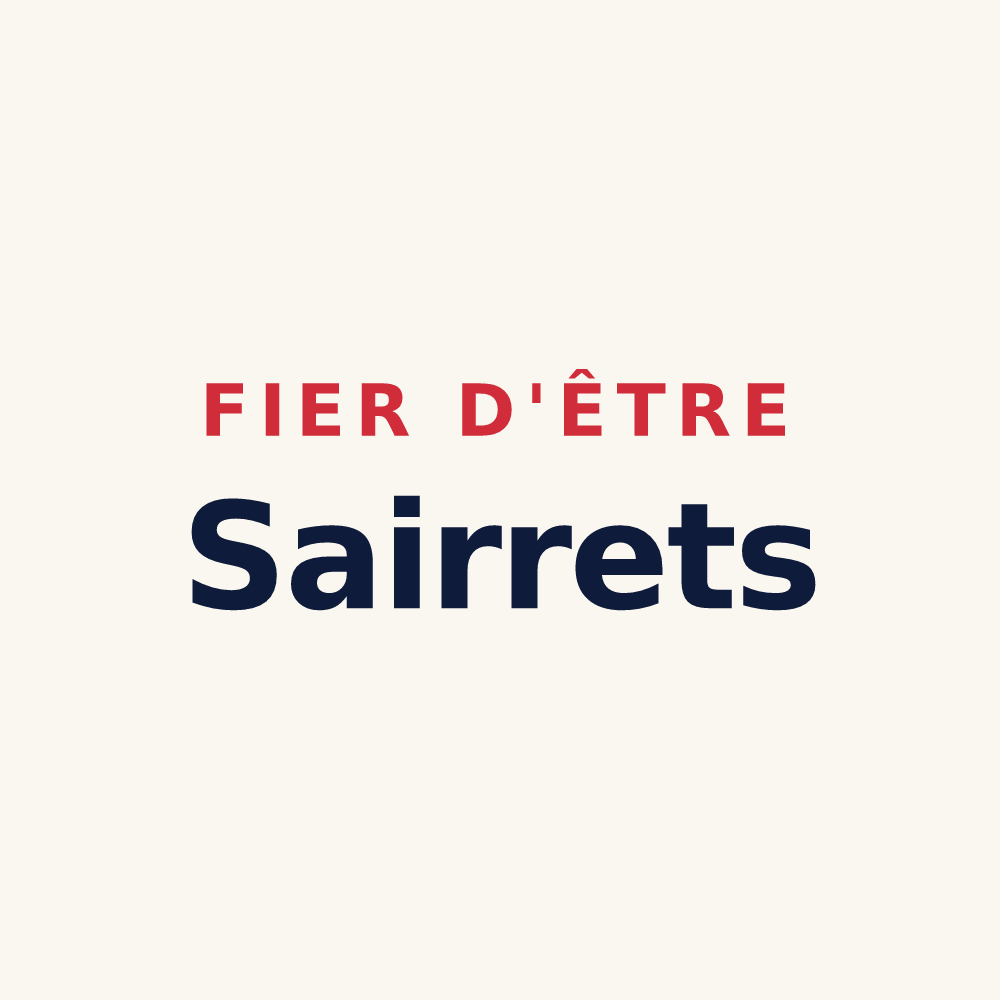 Tasse « Fier d'être Sairrets » — design pour Belverne