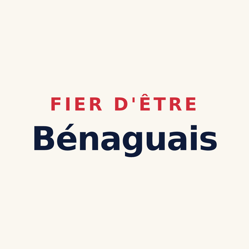 Tasse « Fier d'être Bénaguais » — design pour Benagues