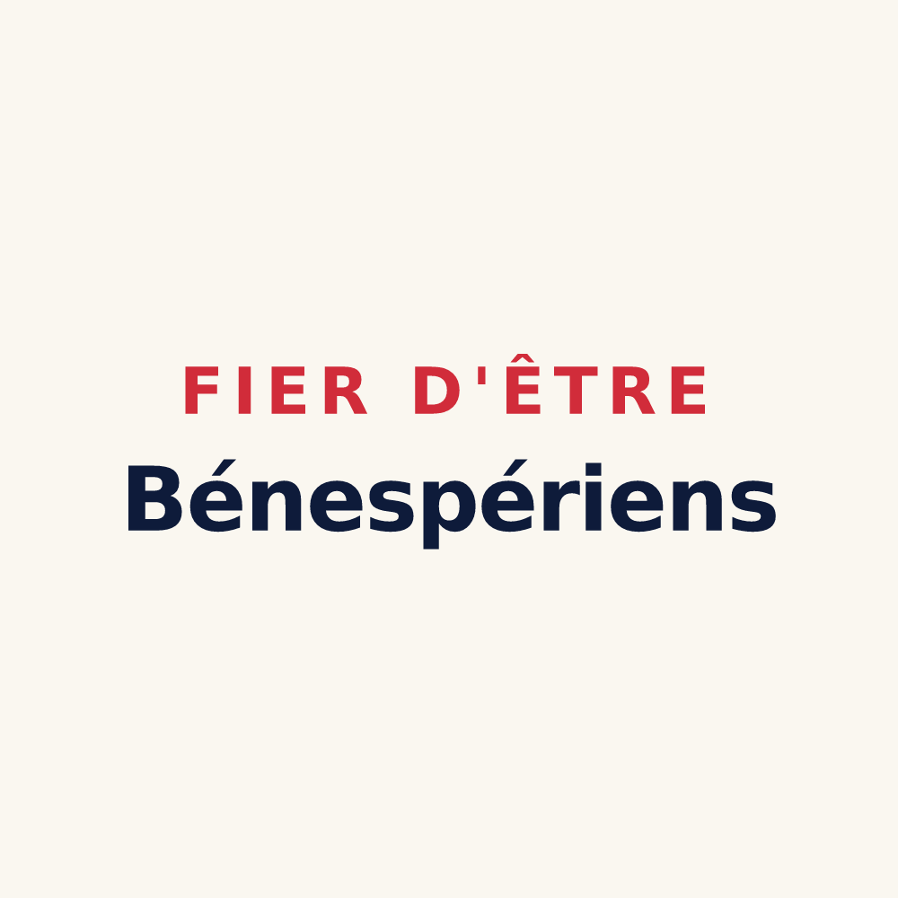 Tasse « Fier d'être Bénespériens » — design pour Bénestroff