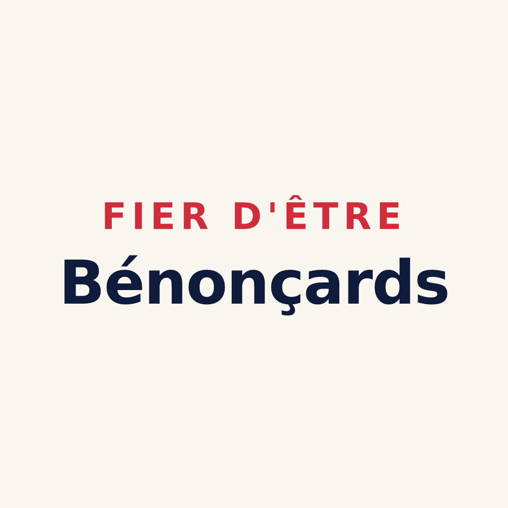 Tasse « Fier d'être Bénonçards » — design pour Bénonces
