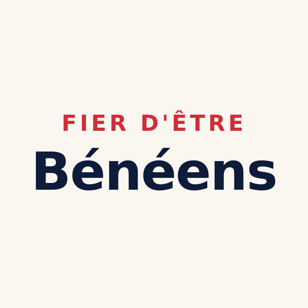 Tasse « Fier d'être Bénéens » — design pour Bény