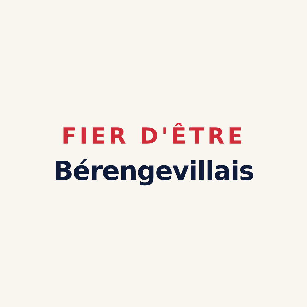 Tasse « Fier d'être Bérengevillais » — design pour Bérengeville-la-Campagne