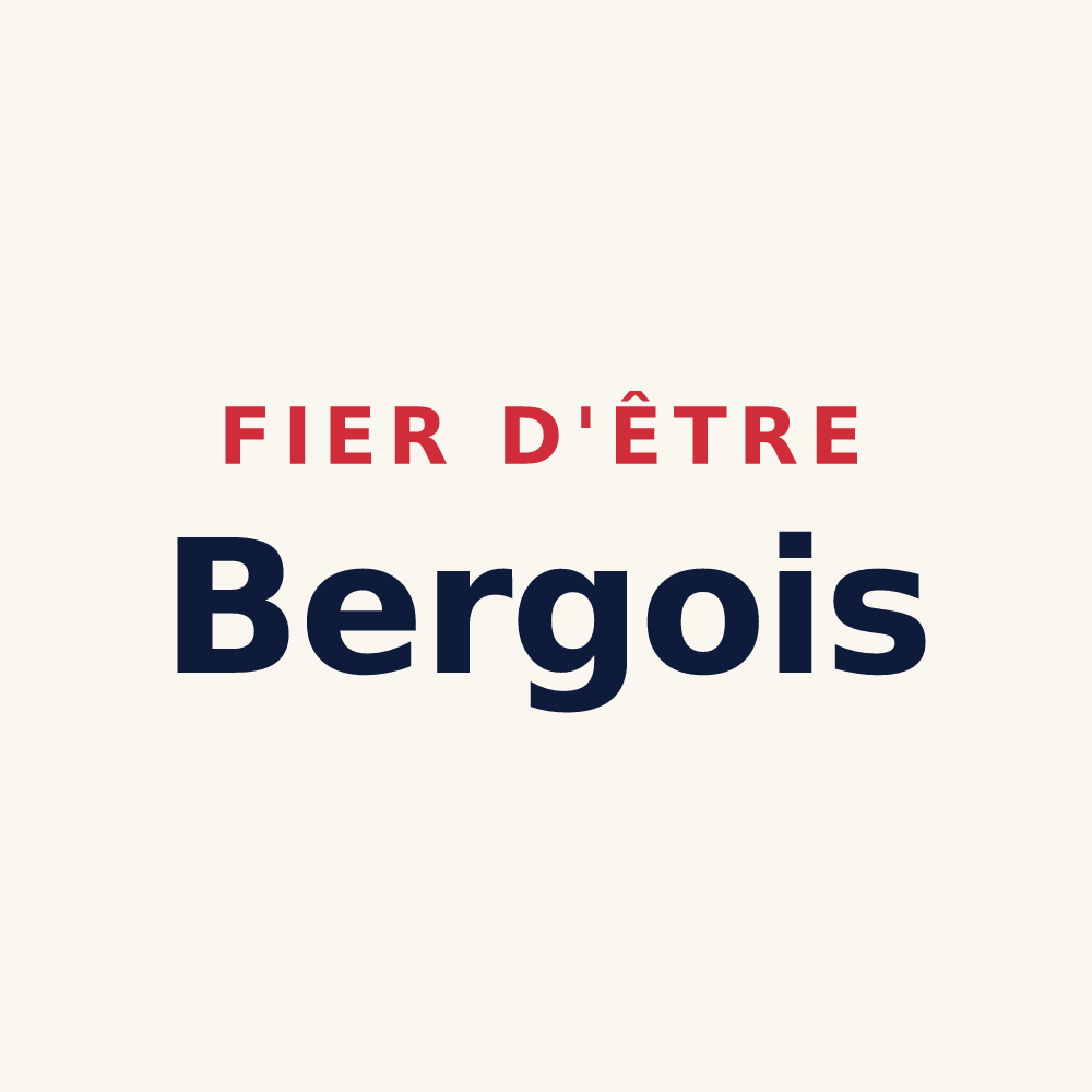 Tasse « Fier d'être Bergois » — design pour Berg-sur-Moselle