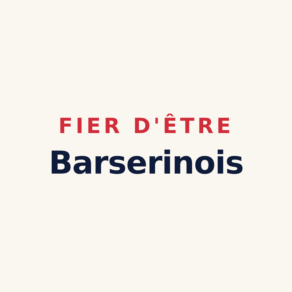 Tasse « Fier d'être Barserinois » — design pour Bergesserin