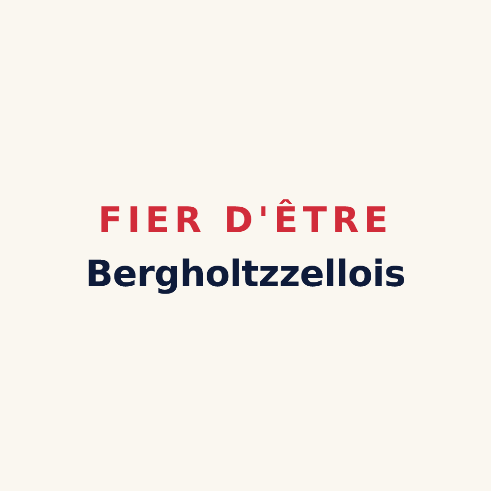 Tasse « Fier d'être Bergholtzzellois » — design pour Bergholtzzell