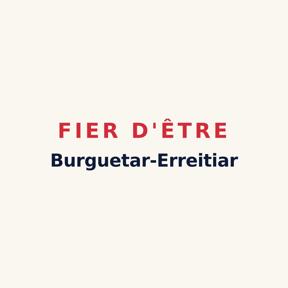 Tasse « Fier d'être Burguetar-Erreitiar » — design pour Bergouey-Viellenave