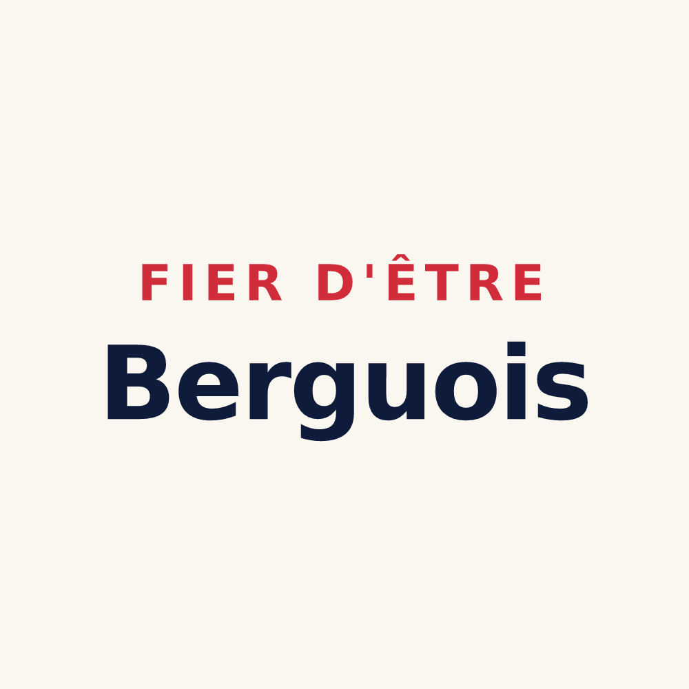 Tasse « Fier d'être Berguois » — design pour Bergues