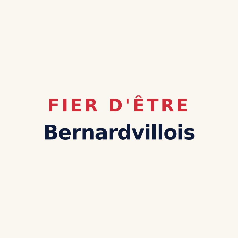 Tasse « Fier d'être Bernardvillois » — design pour Bernardvillé